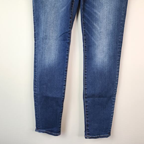 J. Crew Factory Curvy High Rise Skinny Jeans Medium Wash Stretch Denim 28 - Picture 3 of 11